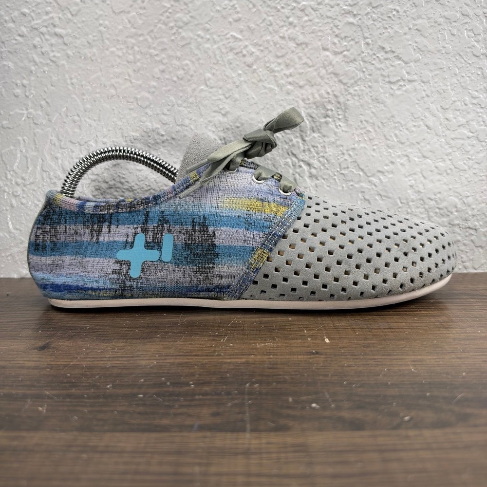 OTZ Shoes Jazz Batik High Rise Unisex Gray Shoes - M 9 - W 12